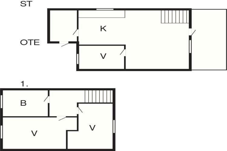 6 Person Holiday Home In R M Sønderby Exteriér fotografie